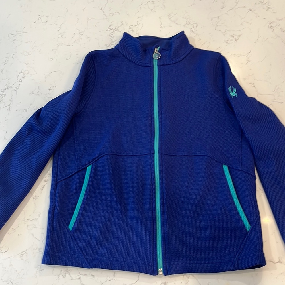Girls Spyder full-zip (XL)